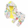 Googo Gaaga Boy's Cotton Printed Hoodie Sweatshirt with Joggers