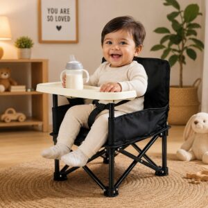 Portable Baby Feeding Chair with Tray