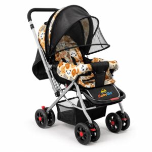 BabyGo Foldable Baby Stroller for Newborn